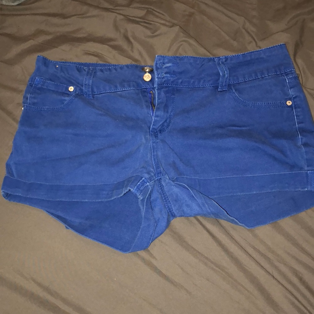 Blue women shorts